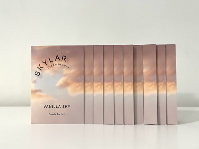 10 X Skylar VANILLA SKY Eau de Parfum EDP Carded Sample Vial Spray / 1.5ml/e