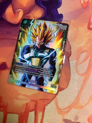 Dragon Ball Super Fusion World - Vegeta FB01-096 - SR - Alt Art - EN Near Mint+ - Picture 2 of 3
