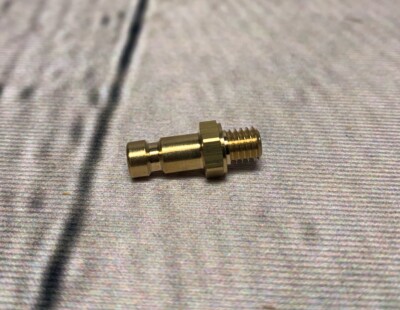Parker Rectus Coupling Male Brass Plug w/o valve 2mm (Lot of 50) 20SFAF05MXX