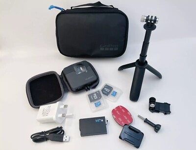 GoPro Fusion 360° 5.2K Action Camera + GoPro Mini Tripod 2x64 GB SD ...