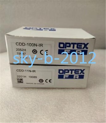 1 pcs NEW IN BOX OPTEX photoelectric switch CDD-100N-IR