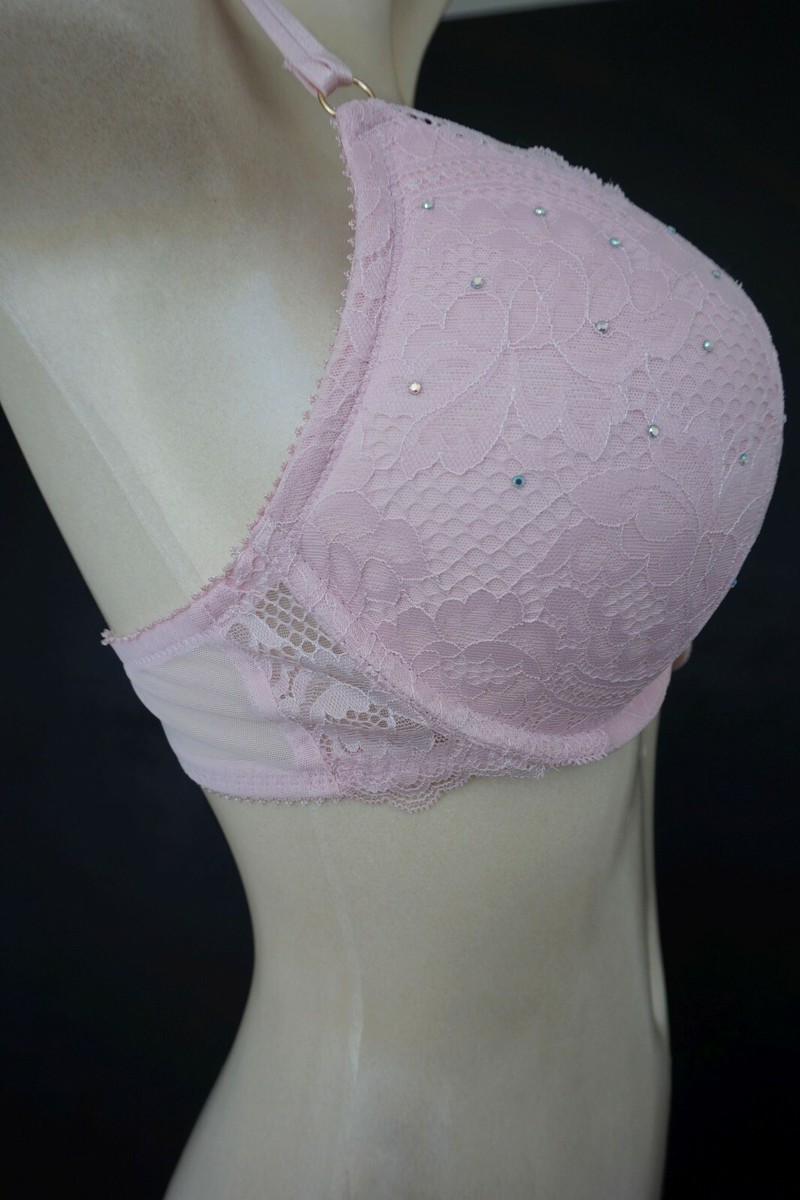 sparkly pink bralette