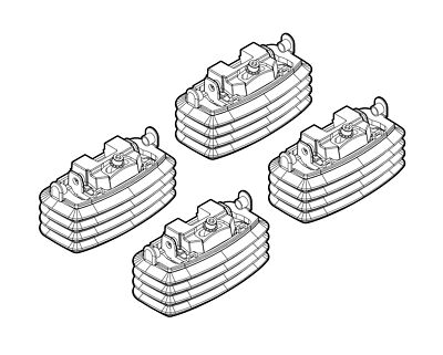 ATTACHMENT KIT - 44 NORDRIVE FORD FOCUS 5P - FIXPOINT (01/08>02/11)