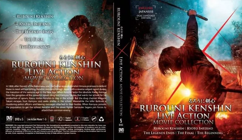 Samurai X Rurouni Kenshin: The Final (Movie) ~ All Region ~ English DUB  Version