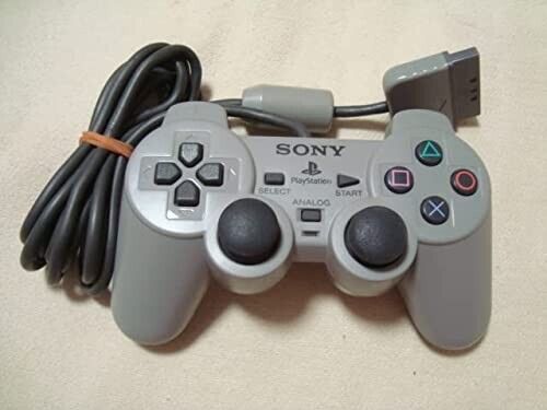 Sony PlayStation 1 PS1 Gray Game Console Full Accessories Japanese Version  F/S