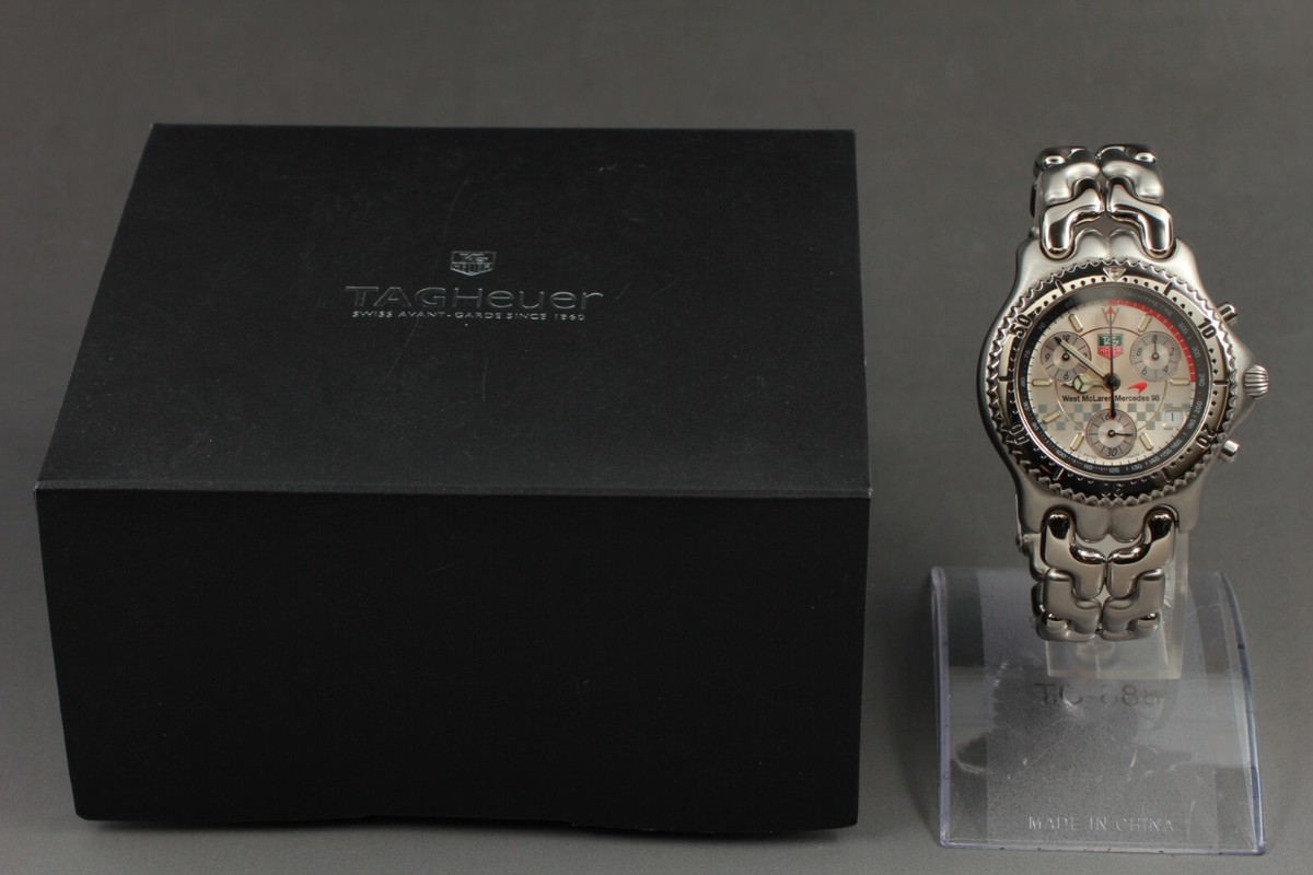 1998 TAG Heuer S/EL Formula 1 F1 CG1117 West McLaren Mercedes 98