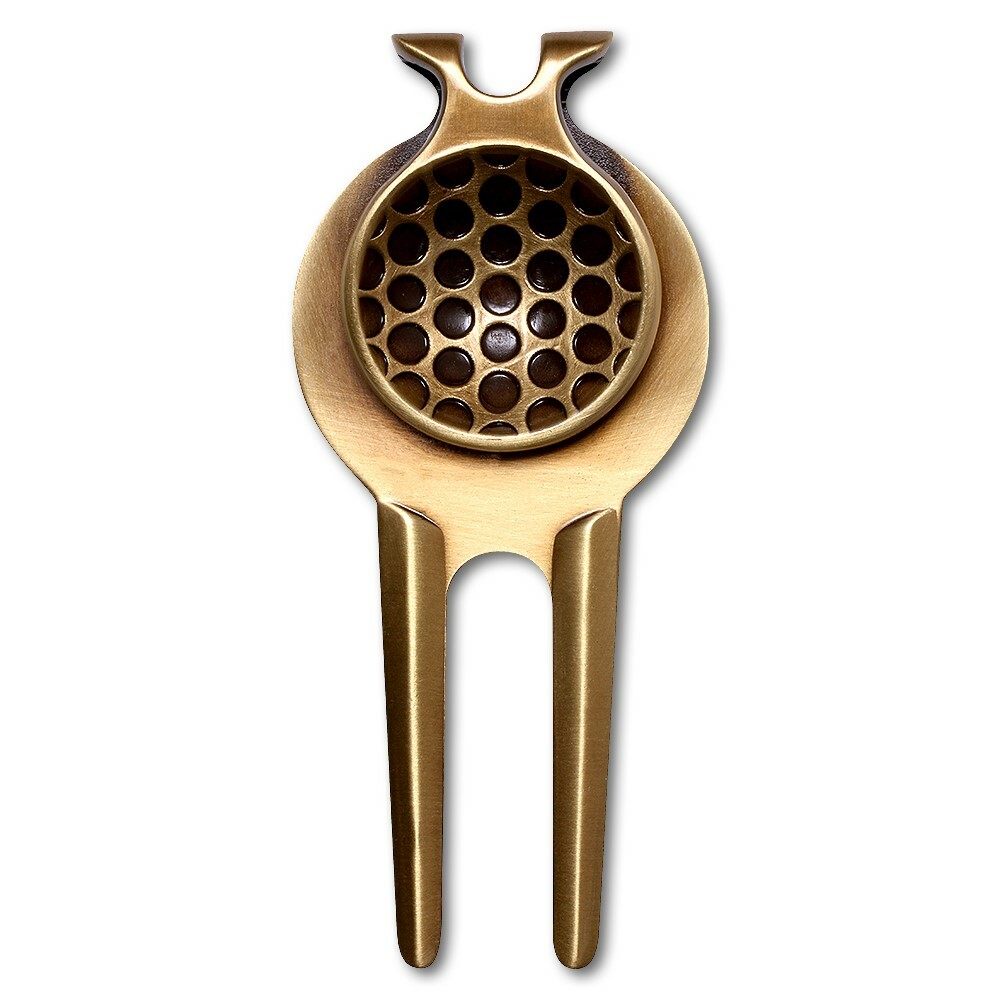 NEW USMC U.S. Marine Corps Golf Divot Tool and Ball Marker Set.