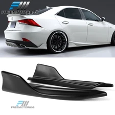 Fits 14-20 Lexus IS200T IS250 IS350 IS300 Rear Bumper Lip Corner  Aprons Spats