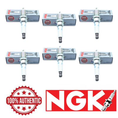 6 X New NGK Laser Platinum Resistor Performance Power Spark Plugs PFR6B11 6741
