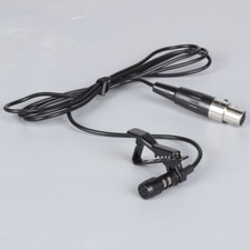 Lavalier Microphone with 3 Pin Mini XLR Socket for AKG Samson Wireless System