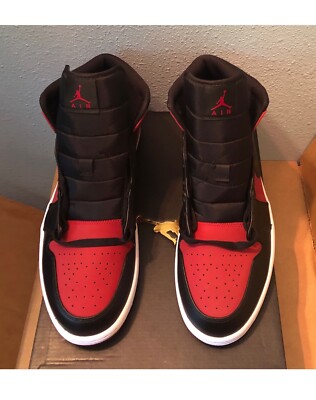 Nike Air Jordan 1 Mid Gym Red Black | eBay
