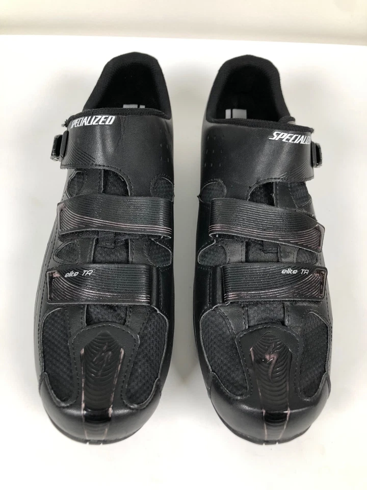 Zapatillas deportivas Specialized para hombre talla 14,5 EE. UU. negras Elite TR para ciclismo Foto 2 de 4