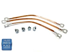 1964-72 GM Cars Ground Strap Set - 3 Pieces With Harness EN3913Z