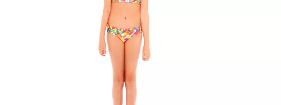 ZARA TEREZ GIRLS FUNFETTI SPRINKLES SWIM BIKINI BOTTOMS MULTI SIZE 10 NEW!  $26