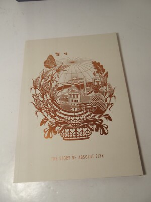 Story of ABSOLUT ELYX Vodka Mixed Drinks Cocktails book