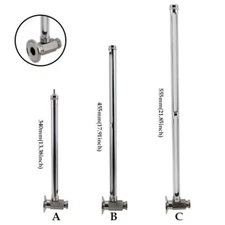 Tri-Clamp 1.5" Sight Gauge Homebrew Water Level Guard Reinforced Tempered Glass