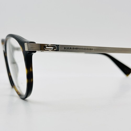 Marc Jacobs Eyeglasses Men Women Round Brown Silver Mod. MARC 244 NEW - Picture 5 of 10