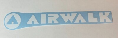 Airwalk Shoes Logo #2 Die Cut Vinyl Decal High Quality Skateboard Sticker  BMX