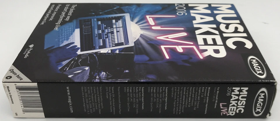 MAGIX Music Maker 2016 Live For Windows Vista, 7, 8, 10 - Image 3 of 3