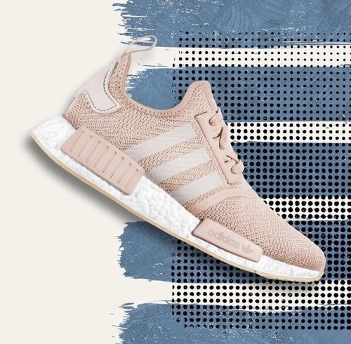 Adidas NMD W Nomad Ash Chalk Pink Salmon White Sz 8.5 US Shoes | eBay