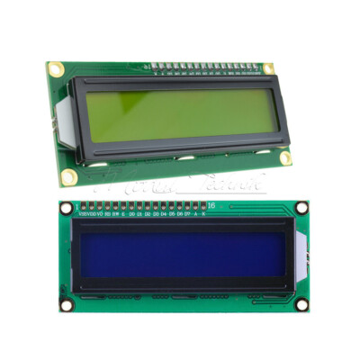 1602LCD Blue/Yellow Display Anzeigen Zeichen 5V for Arduino Raspberry Pi HD44780