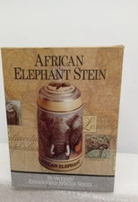 BUDWEISER ENDANGERS SPECIES AFRICAN ELEPHANTS   NEW IN BOX