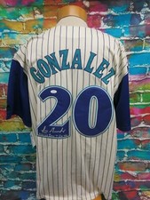 Luis Gonzalez Arizona Diamondbacks Signed Jersey & Inscription JSA Cert (JSY112)