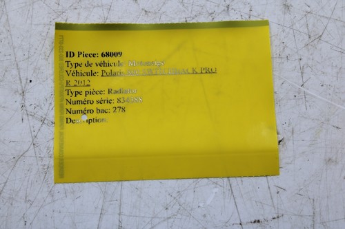 2017 POLARIS SWITCHBACK ASSAULT 800 OEM RADIATOR BULKHEAD 1240442 - Picture 12 of 12