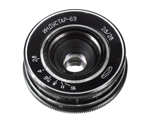 Industar-69 28mm f/2.8 Soviet Wide Angle Lens M39 L39 USSR
