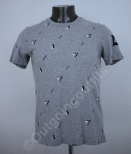 RARE Adidas T-Shirt Men's Short Sleeve Multi Language Spell Out Logo Size M