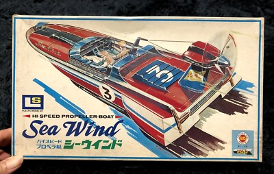 SEA WIND HI-SPEED PROPELLER BOAT MODEL KIT LS VINTAGE