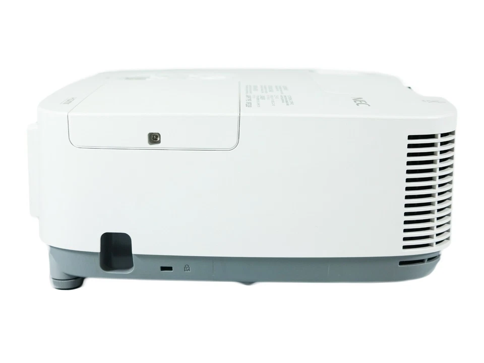 NEC P401W 3LCD Projector 4000 ANSI HD 1080i HDMI x 2 16:10 (WXGA) LAN w/Remote - Image 4 of 4