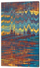 City Lights, 16"x20", Canvas Print