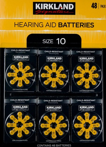 Kirkland Signature Hearing Aid Batteries Pack Zinc Air, Size 312 10 13 or 675 - Picture 4 of 9