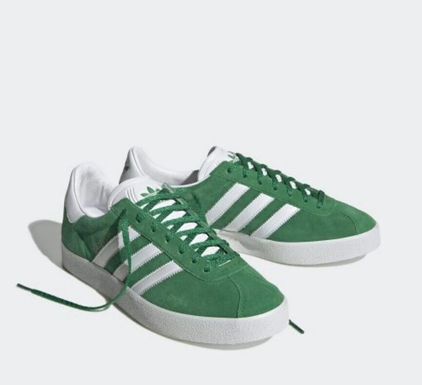 adidas Originals suede sneakers Gazelle green color