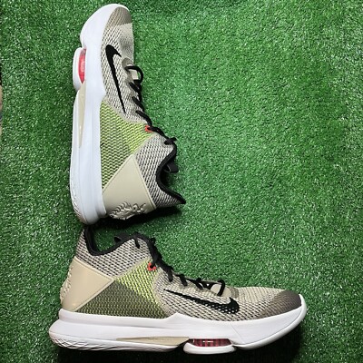 Nike Lebron Witness IV Men s Size 13  String Bolt  BV7427-200 Basketball Shoes