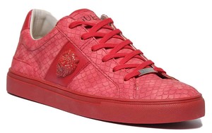 guess red trainers