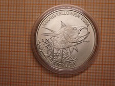 1 oz Silver 999 Yellowfin Tuna