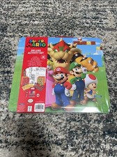 Nintendo Super Mario Deluxe Activity Set Coloring Book 500 Pieces Collectible