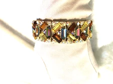 KIRKS FOLLY DIVINE STRETCH BRACELET, GOLDTONE, SIZE LARGE (M4196-23)