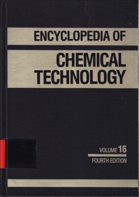 Encyclopedia of Chemical Technology: Mass Transfer to Neuroregula
