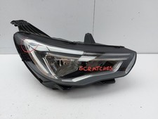 VAUXHALL GRANDLAND X 2018 HEADLIGHT RIGHT DRIVER SIDE OFFSIDE YP00015480