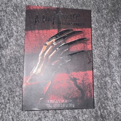 A Nightmare On Elm Street Eyeshadow palette-12 Shades-Freddy Kreuger-NEW. 