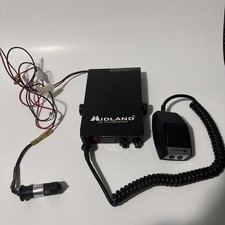 Midland CB TRANSCEIVER Car Radio, Model 77-106 Works