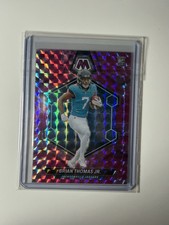Panini Mosaic Brian Thomas Jr. Jaguars 2024 Rookie Card #323. rookie card picture