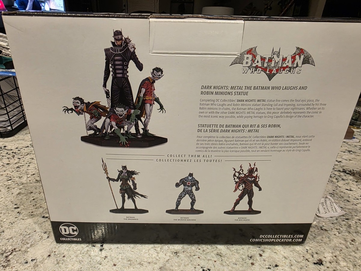 DC Collectibles Dark Nights Batman Who Laughs and Robin Minions