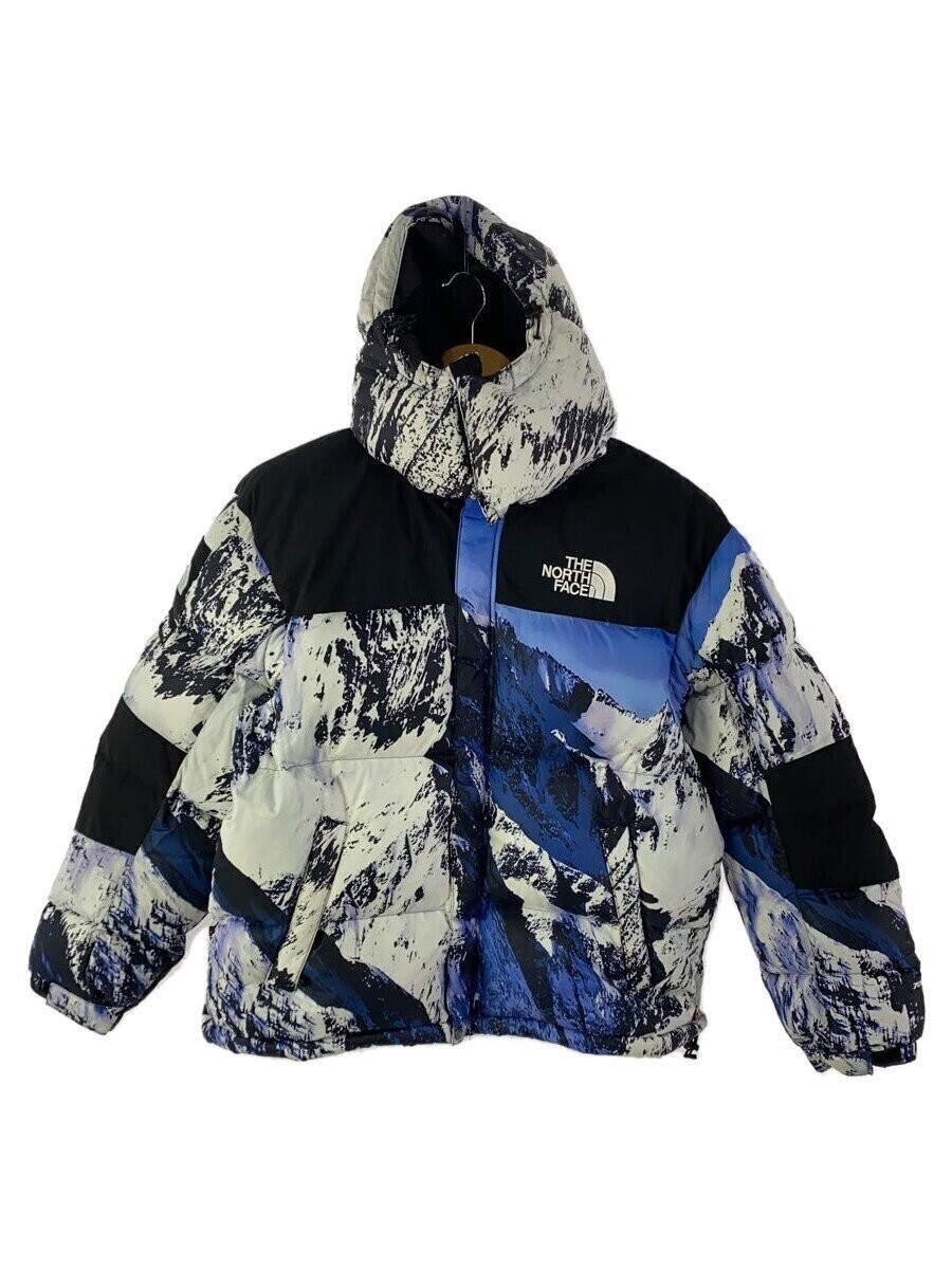 Supreme Down Jacket S Nylon Allover Pattern ND917… - image 1