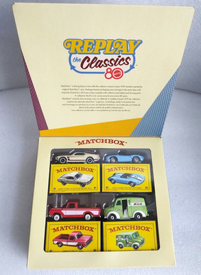 2025 Matchbox Replay the Classics Gift Pack | Ford | Divco | Porsche | FSB NIB