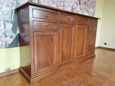 Credenza GIGANTE cm.213 NOCE MASSIC. RITIRO VERONA Cassettiera Ingresso Dispensa