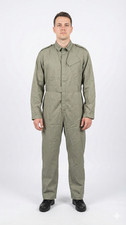 New British Army Issue Mens Stone coloured Lightweight Coveralls Various Sizes